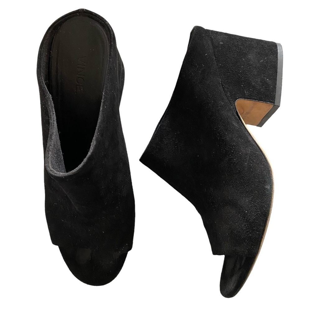 Vince Open Toed Suede Sandals